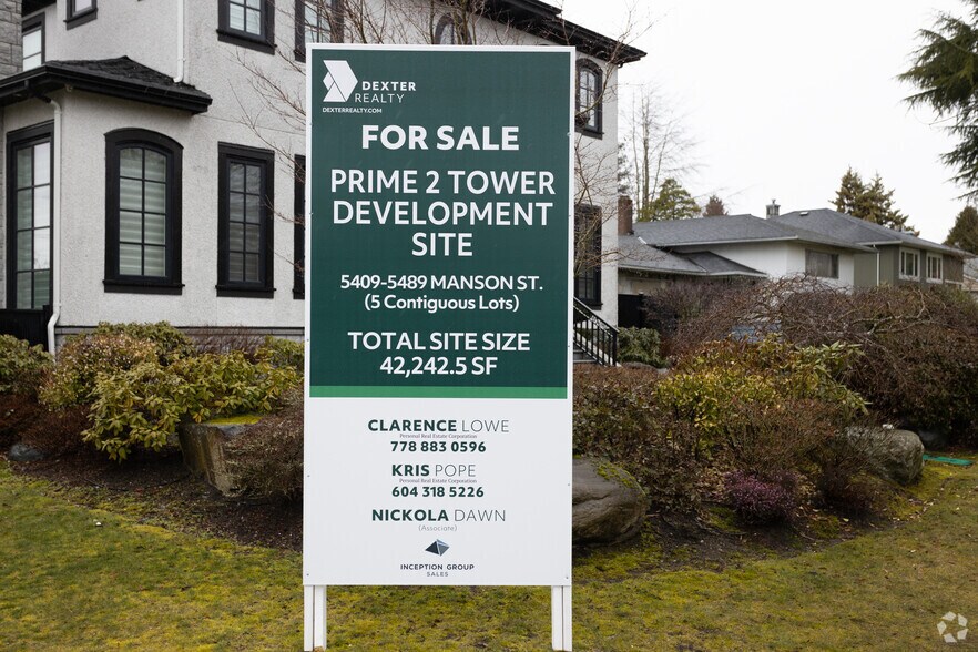 5409-5489 Manson St, Vancouver, BC à vendre - Photo du bâtiment - Image 2 de 2