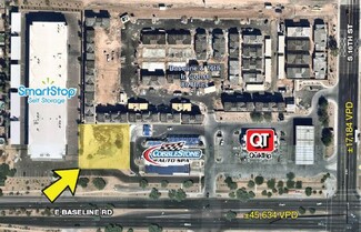 Plus de détails pour W/NWC 16th St & Baseline Rd, Phoenix, AZ - Vente au détail à louer