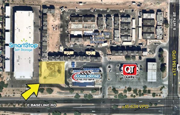 W/NWC 16th St & Baseline Rd, Phoenix, AZ à louer Photo du bâtiment- Image 1 de 2
