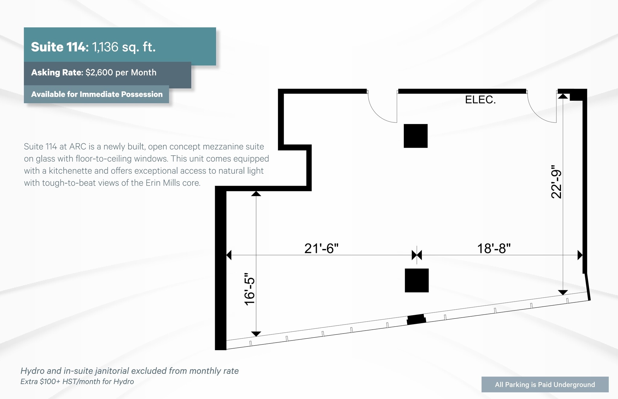2520 Eglinton Av W, Mississauga, ON for lease Floor Plan- Image 1 of 5