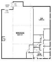 7540-7560 Mcewen Rd, Centerville, OH à louer Plan d’étage- Image 1 de 2