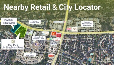 14520 Huebner Rd, San Antonio, TX - AERIAL  map view - Image1