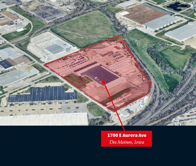 Plus de détails pour 1700 E Aurora Ave, Des Moines, IA - Industriel à louer