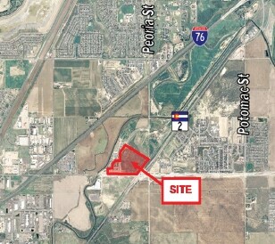 E 104th Ave & Peoria @ Peoria St, Commerce City, CO à vendre - Aérien - Image 2 de 2