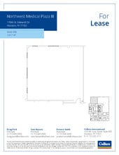 800 Peakwood Dr, Houston, TX for lease Floor Plan- Image 1 of 2