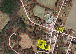 11865 Rolfe Hwy, Surry, VA - Aérien  Vue de la carte