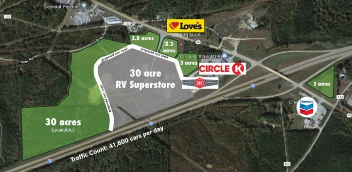 6400 State Road 46, Heflin, AL à vendre - Photo du bâtiment - Image 1 de 1