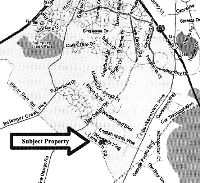 6809 Bowmans Xing, Frederick, MD for lease - Site Plan - Image 2 of 4