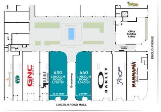 Plus de détails pour 618-670 Lincoln Rd, Miami Beach, FL - Commerce de détail à louer