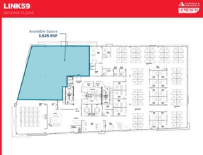 6001 Euclid Ave, Cleveland, OH à louer Plan d’étage- Image 2 de 2