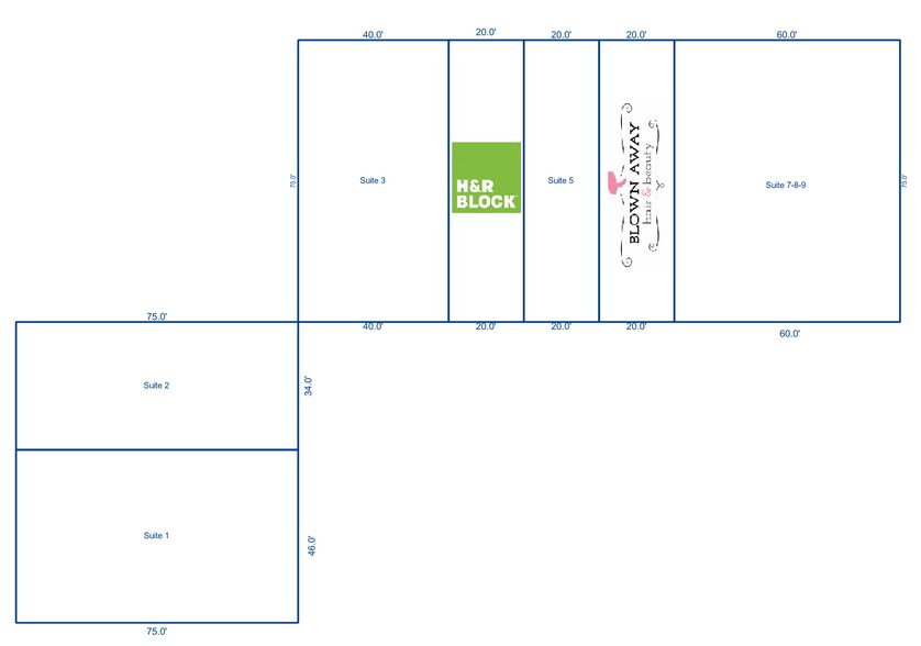 510-574 Cummings St, Abingdon, VA à louer - Photo du bâtiment - Image 3 de 3