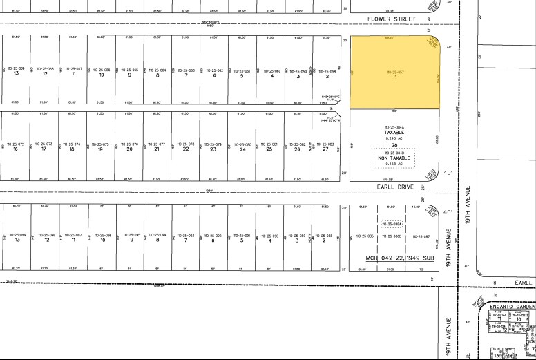 3120 N 19th Ave, Phoenix, AZ à louer - Plan cadastral - Image 2 de 32