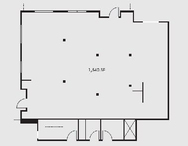14817 Foothill Blvd, Fontana, CA for lease Floor Plan- Image 1 of 2