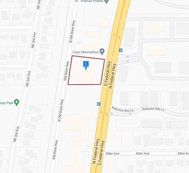 2000 N Federal Hwy, Delray Beach, FL à louer - Plan cadastral - Image 2 de 2