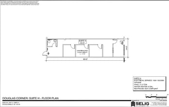 9421-9459 Highway 5, Douglasville, GA à louer Plan d’étage- Image 1 de 1