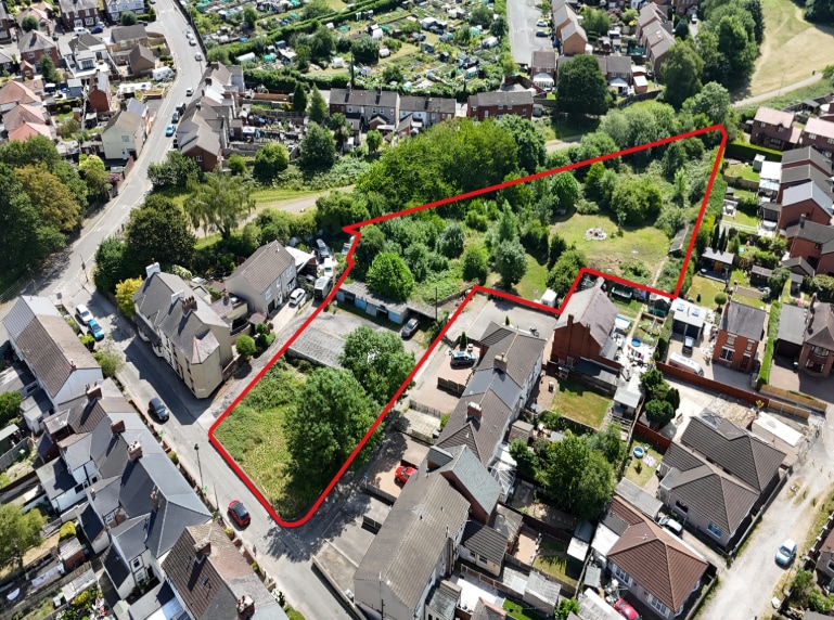 107 Park St, Ripley for sale - Aerial - Image 1 of 4