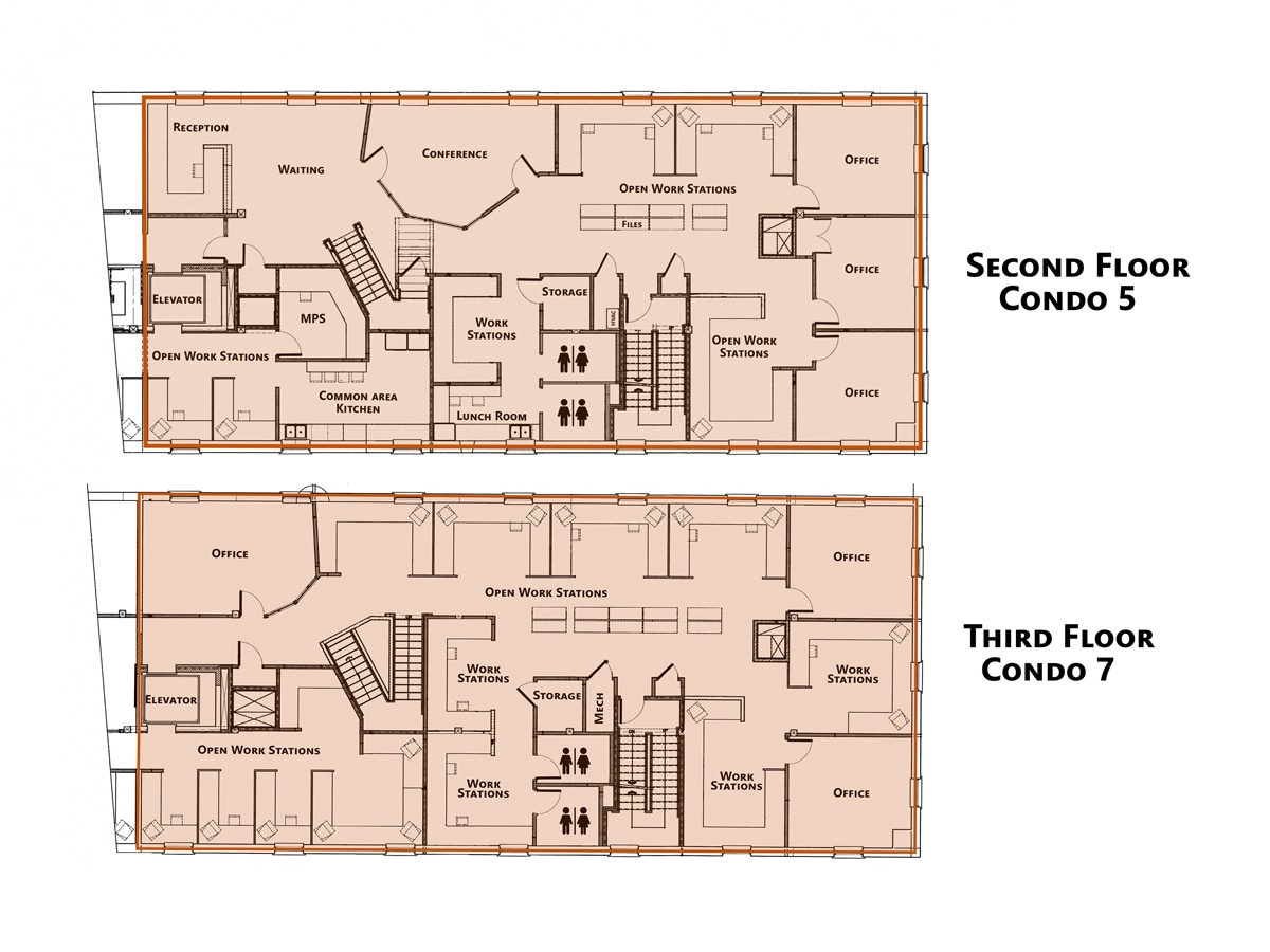 415 N Prince St, Lancaster, PA à louer Plan d’étage- Image 1 de 9