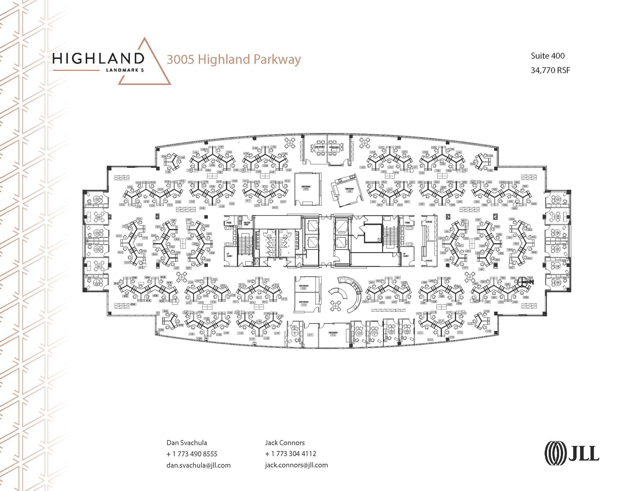 3005 Highland Pky, Downers Grove, IL à louer Plan d’étage- Image 1 de 1