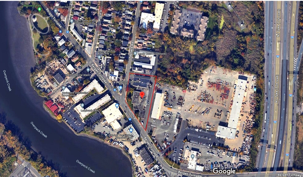 11 Teaneck Rd, Ridgefield Park, NJ for lease - Aerial - Image 3 of 3