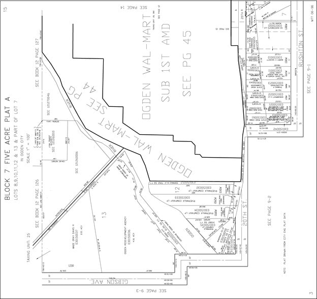 2023 Wall Ave, Ogden, UT for sale - Plat Map - Image 2 of 8