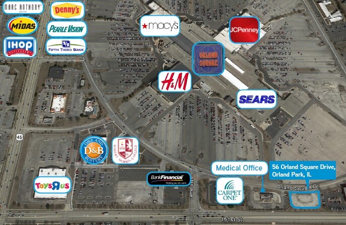 56 Orland Square Dr, Orland Park, IL à vendre - Photo principale - Image 1 de 1