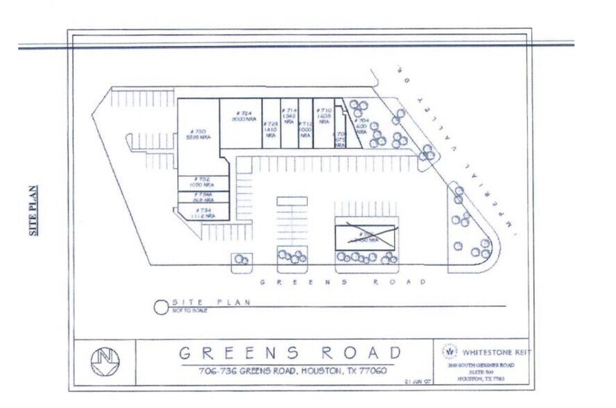 706-736 Greens Rd, Houston, TX à louer - Photo du bâtiment - Image 1 de 3