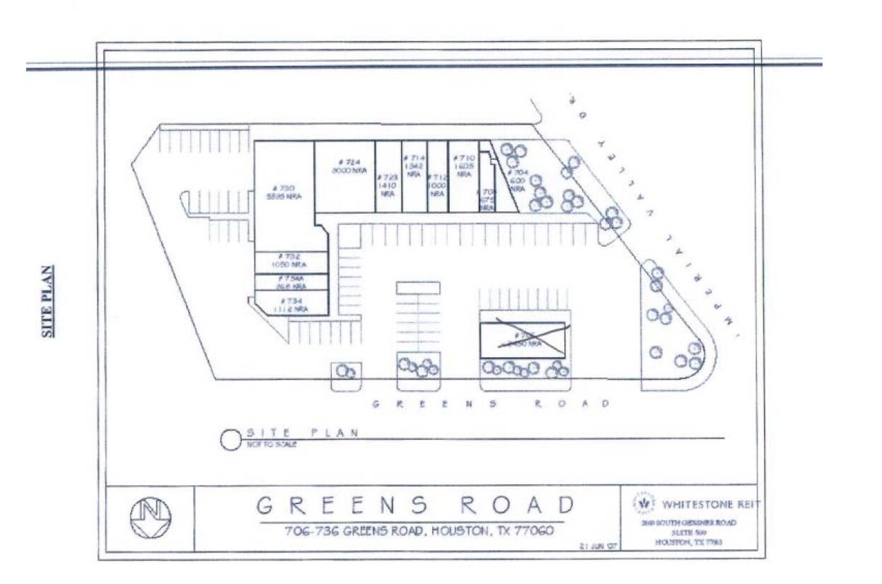 706-736 Greens Rd, Houston, TX à louer Photo du bâtiment- Image 1 de 4