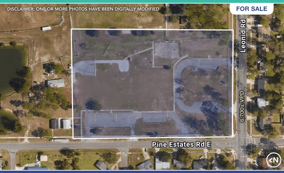 10741 Pine Estates Rd E, Jacksonville, FL à vendre - Photo du bâtiment - Image 2 de 4