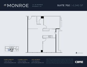 111 W Monroe St, Phoenix, AZ à louer Photo intérieure- Image 1 de 1