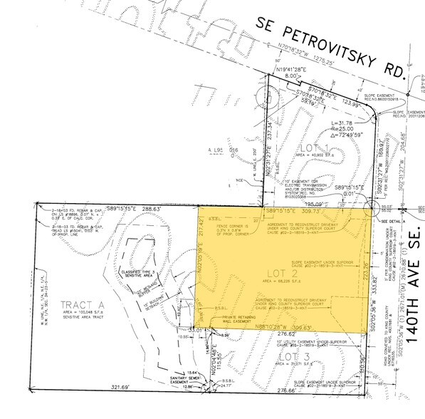 17615 140th Ave SE, Renton, WA à louer - Plan cadastral - Image 2 de 16