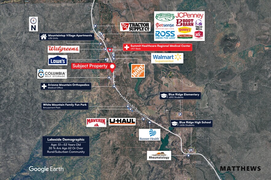 5448 N White Mountain Blvd, Lakeside, AZ à vendre - Photo du bâtiment - Image 3 de 3