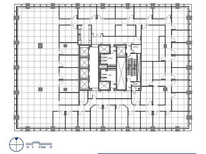 540 5th Ave SW, Calgary, AB for lease Floor Plan- Image 1 of 1