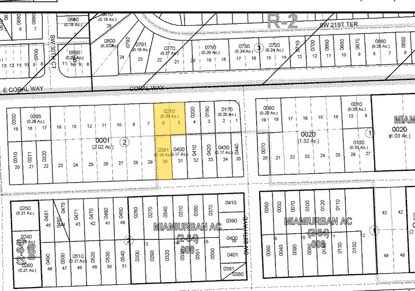 2947 SW 22nd Ter, Miami, FL for sale - Plat Map - Image 1 of 1