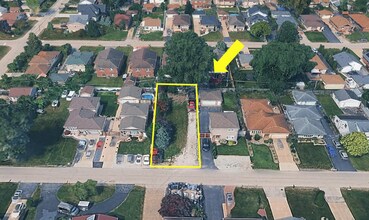 8428 S 78th Ct, Justice, IL - Aérien Vue de la carte