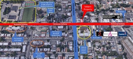 1492 Rockaway Pkwy, Brooklyn, NY - AERIAL map view - Image1