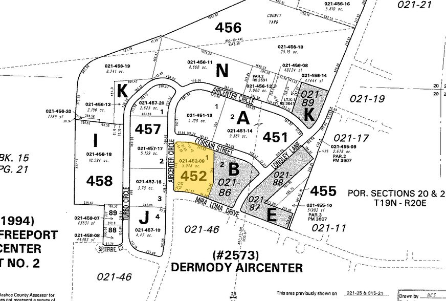 4670-4674 Aircenter Cir, Reno, NV à louer - Plan cadastral - Image 2 de 6