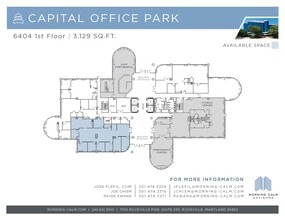 6404 Ivy Ln, Greenbelt, MD for lease Floor Plan- Image 1 of 4