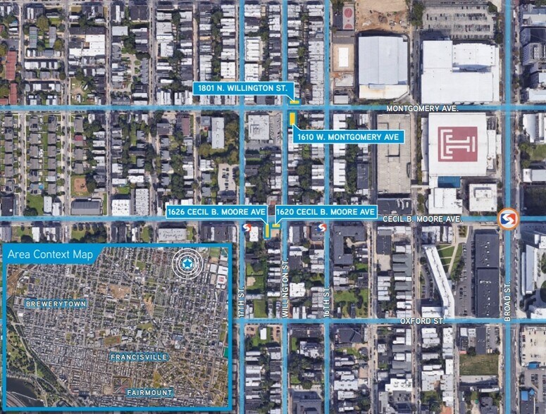 1626 Cecil B Moore Ave, Philadelphia, PA for sale - Building Photo - Image 1 of 1