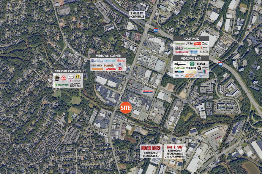 508-512 Creekside Dr, Raleigh, NC for lease - Building Photo - Image 2 of 2