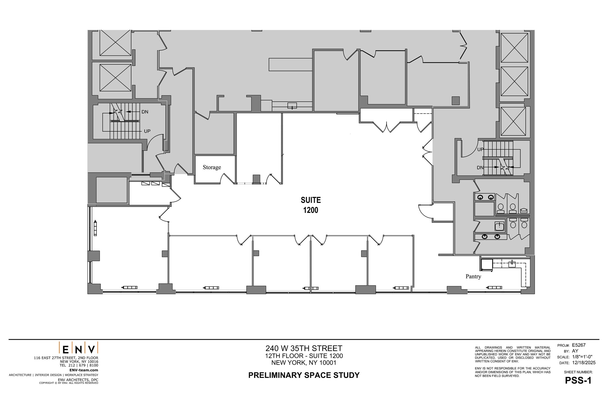 240 W 35th St, New York, NY à louer Plan de site- Image 1 de 7