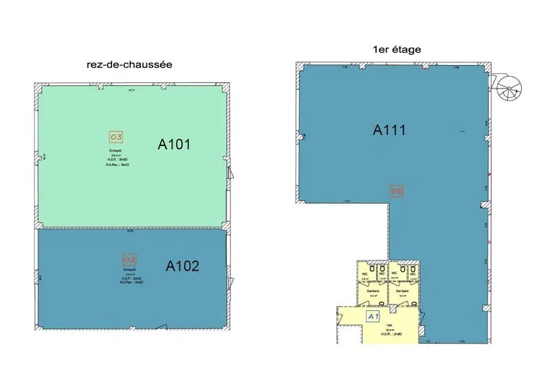 Flex in Saint-Priest for lease - Floor Plan - Image 2 of 7