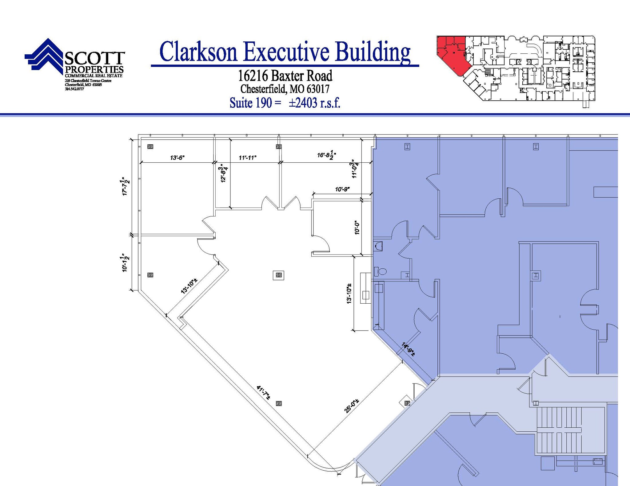 16216 Baxter Rd, Chesterfield, MO for lease Interior Photo- Image 1 of 1