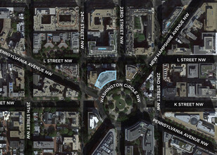 3 Washington Cir NW, Washington, DC - Aérien  Vue de la carte - Image1