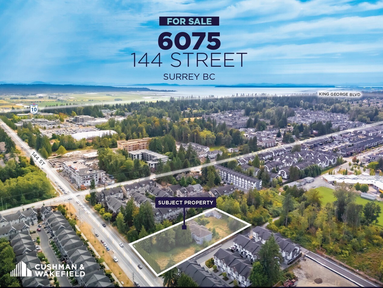 6075 144 St, Surrey, BC à vendre Aérien- Image 1 de 5