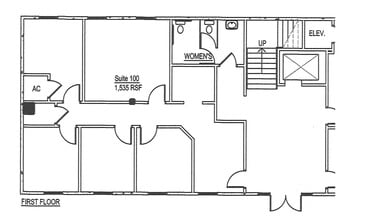 307 S Jupiter Rd, Allen, TX for lease Floor Plan- Image 1 of 2