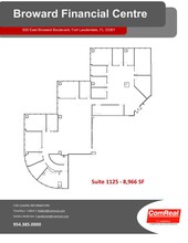 500 E Broward Blvd, Fort Lauderdale, FL for lease Floor Plan- Image 1 of 2