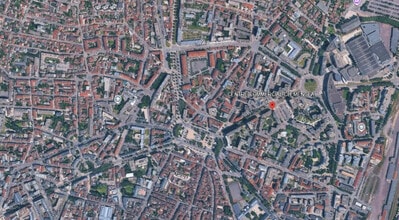 Dijon - AÉRIEN Vue de la carte