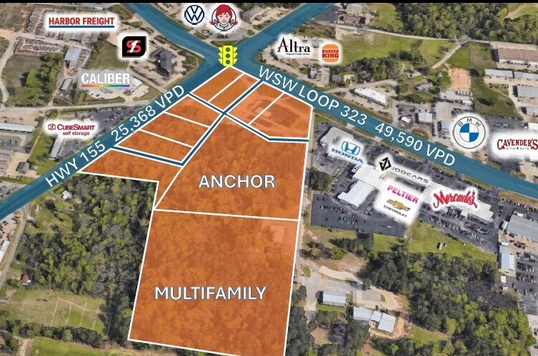 12229 State Hwy 155 hwy, Tyler, TX for lease - Building Photo - Image 2 of 3