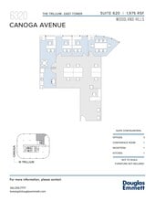 6300 Canoga Ave, Woodland Hills, CA à louer Plan d’étage- Image 1 de 1