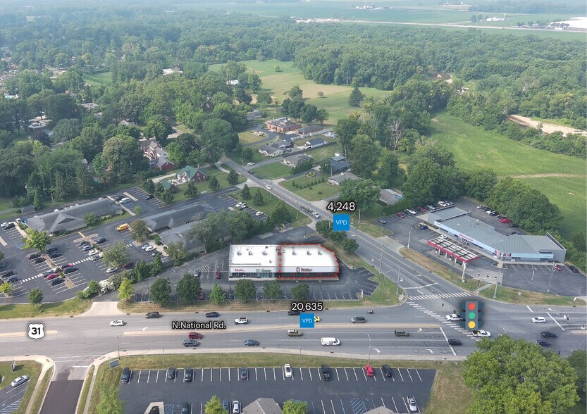 3230 N National Rd, Columbus, IN for lease - Aerial - Image 2 of 4